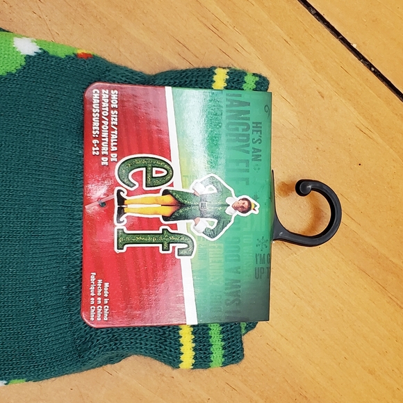 Christmas Disney Mickey Elf Mens Socks Lot of 4 - Picture 6 of 10